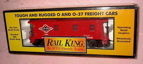 Caboose semiescala MTH 30-7714 TEXAS & PACIFIC con luces marcadoras NUEVO EN CAJA | Zustand: New