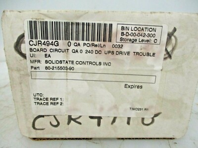 NEW SCI CORP CIRCUIT BOARD 80-215503-90