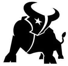 Vinyl Decal Car Truck Sticker Wall NFL Football - Houston Texans Logo v3