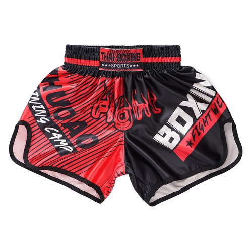 Calzoncillos boxer de lucha libre de Muay para niños elegantes boxeo cintura media - Imagen 35 de 73
