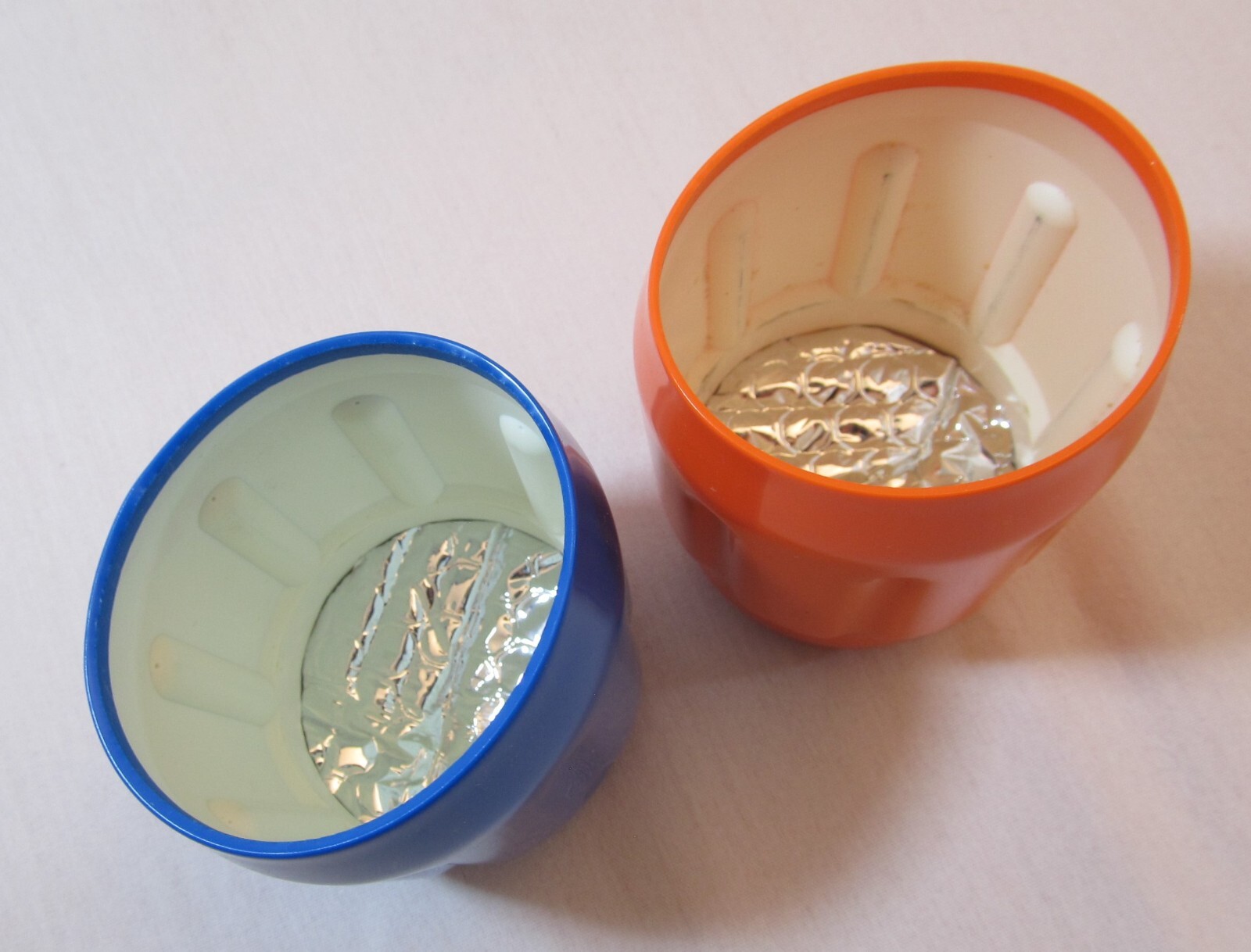 Lot 2 Coleman Koozie Insulated Can Holders Lantern Logo Blue & Orange + Bonus!!! eBay