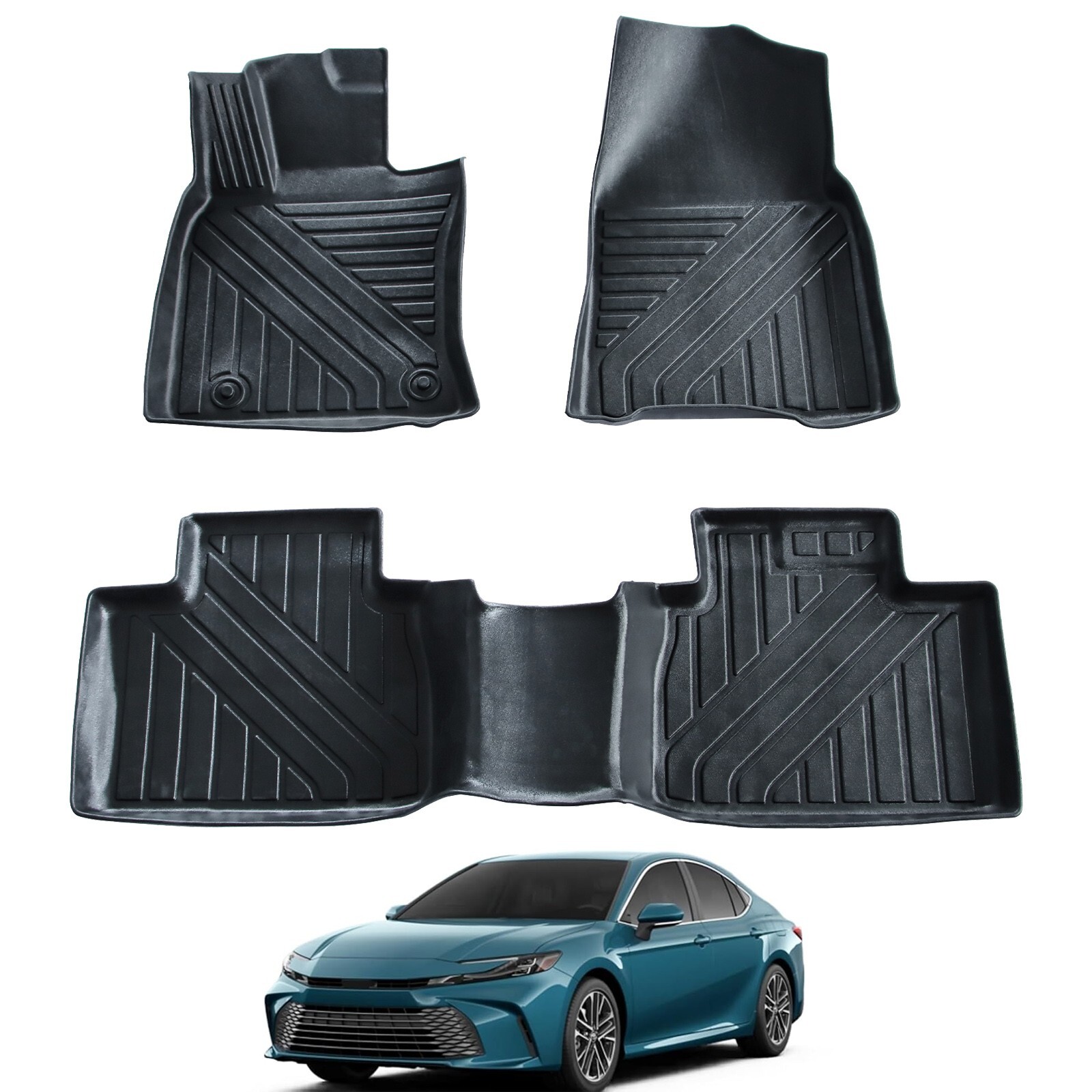2025 Toyota Camry 3D All-Weather TPE Custom Fit Floor Mats