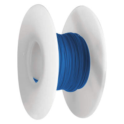 OK INDUSTRIES R26B-0100 Wire Wrapping Wire,26AWG,Blu,100ft 2TDR4