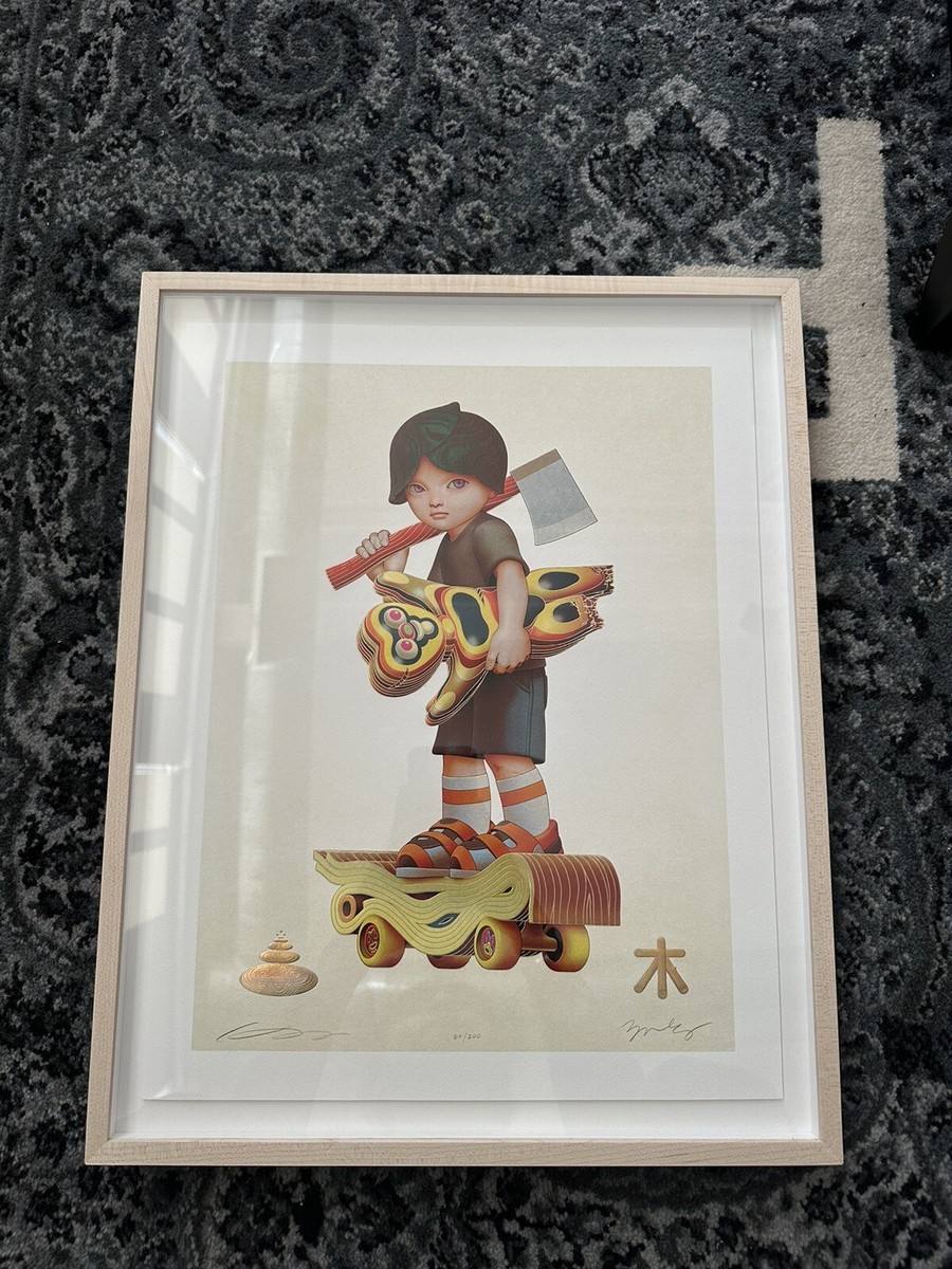 絵画 Haroshi x Jamese Jean James Jean x Haroshi Print Trespassers Signed Numbered
