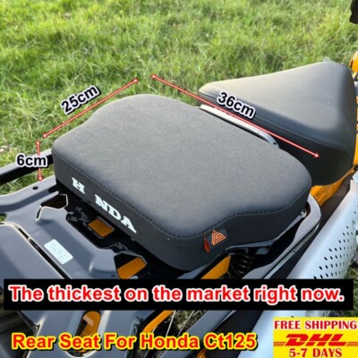 B8 Black Rear Seat For Honda Ct125 Trail Hunter 2020 Passenger 25 X 36 X 6cm