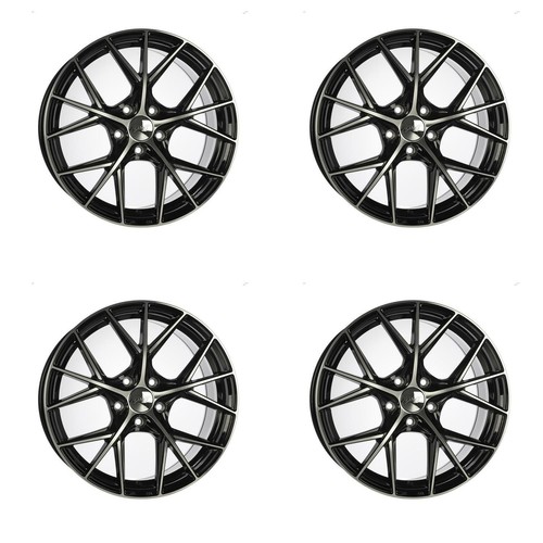 Set of 4 14in Black Alloy Wheel Rims for Chevrolet Chevette, DA813PN ...