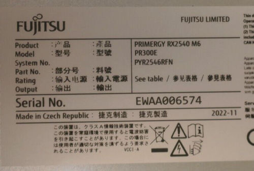 NEW Fujitsu Primergy RX2540 M6 Up to 2x Scalable CPU 32-DIMM 24Bay CTO 2U Server - Picture 4 of 6
