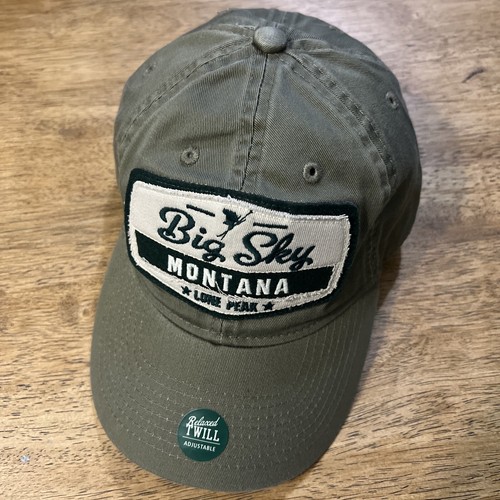 Legacy 92 Big Sky Montana Patch Trucker Hat Cap SnapBack Green - Picture 3 of 12