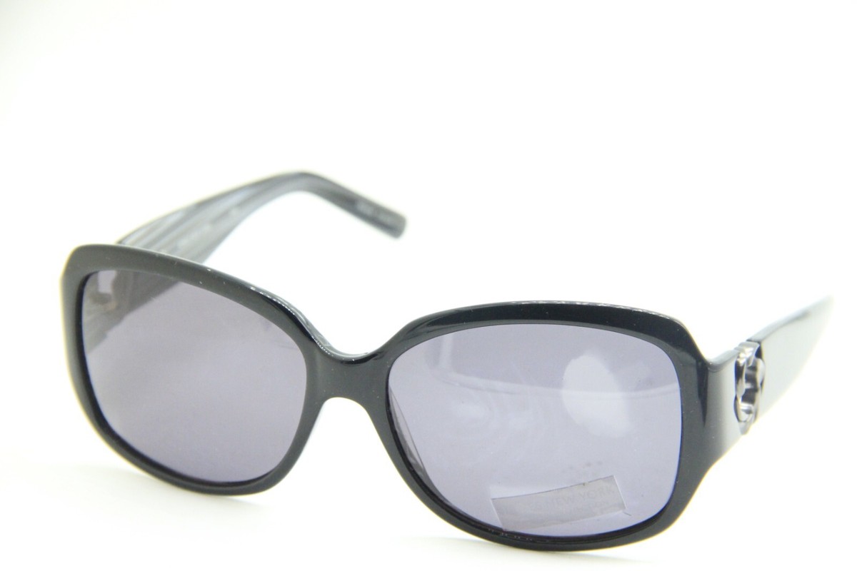 JONES NEW YORK J938 BLACK BLUE HORN AUTHENTIC FRAMES SUNGLASSES 59
