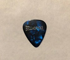 Joey Belladonna - Al Romano 2010 Tour Guitar Pick Signature Anthrax Blue Marble