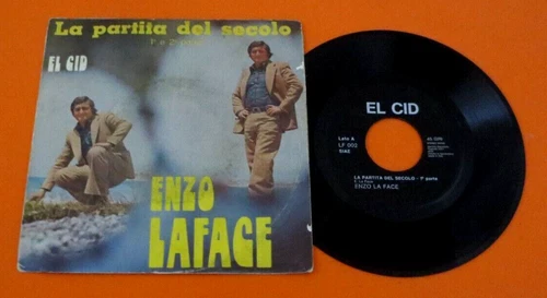 ENZO LAFACE La partita del secolo - DISCO LP 45 GIRI [v01]