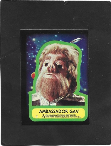 1976 Topps Star Trek Stickers # 17 Ambassador Gav | eBay