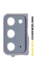 Back Camera Lens With Cover Bezel Ring For Samsung Galaxy Note 20 5G Mystic Gray