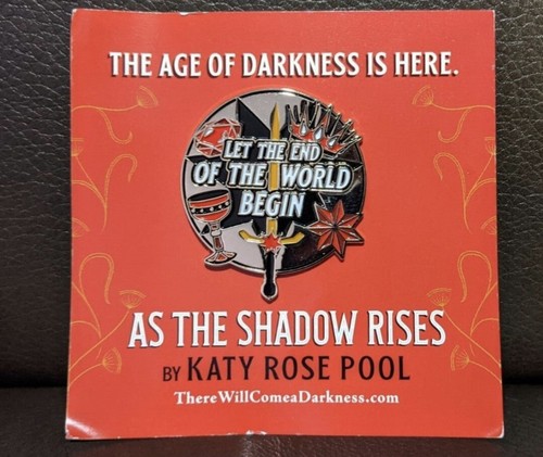 Fox & Wit Book Box Pin As The Shadow Rises | eBay