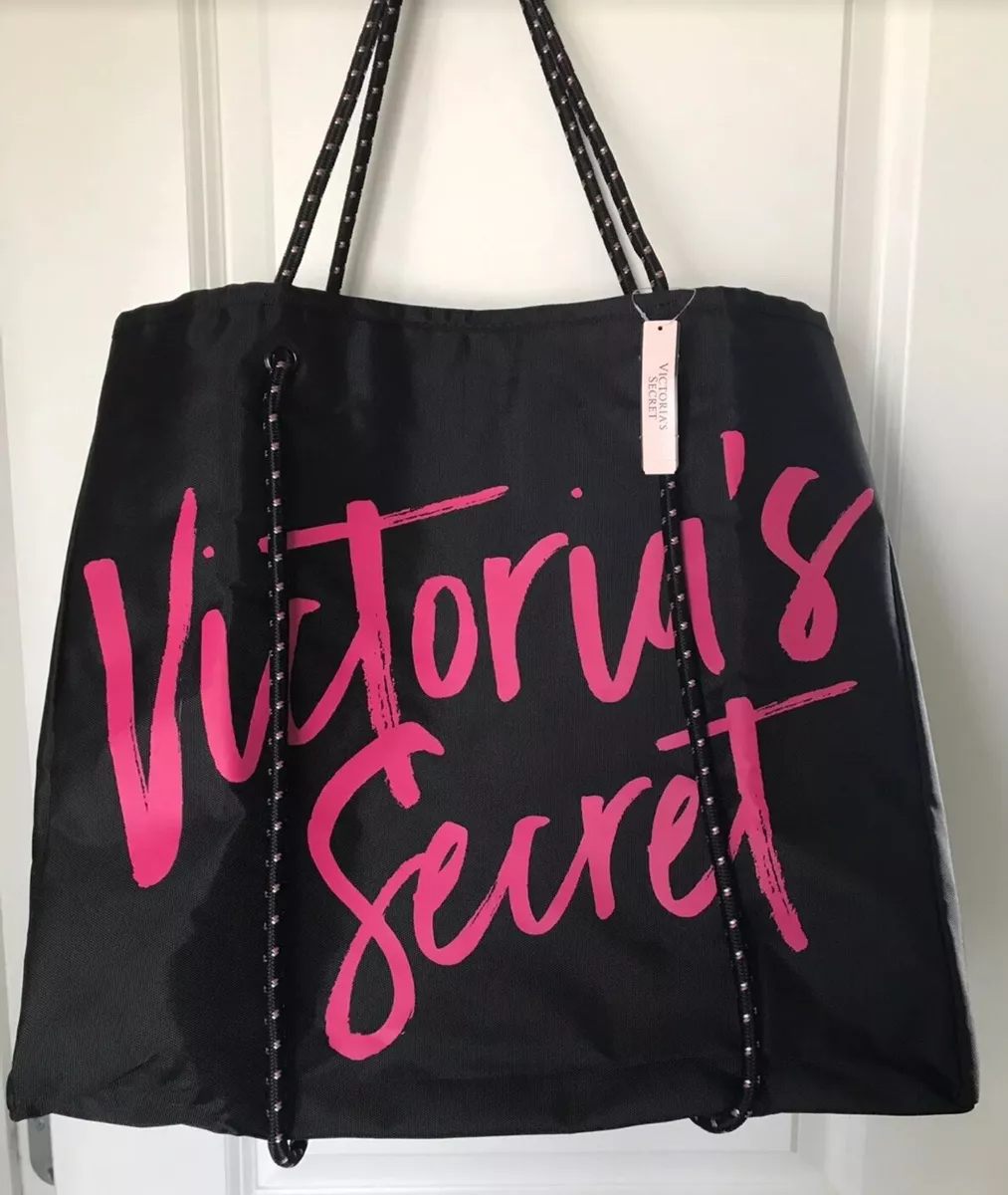 victoria secret shoulder bag black