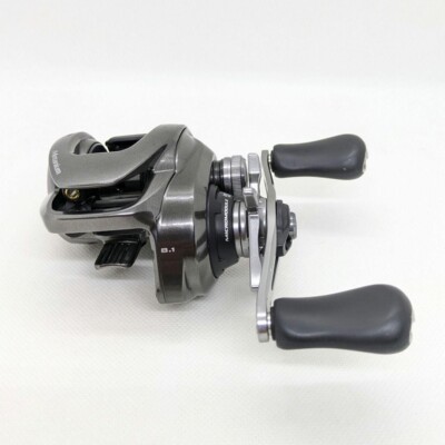 Shimano 23 Metanium 101XG Linkshänder Bait Casting Rolle gebraucht aus Japan