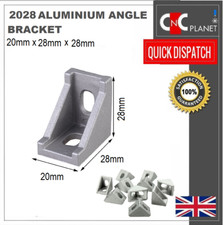 Right Angle Corner Bracket 2028 for 2020 Aluminium Extrusion profi L Shape Joint