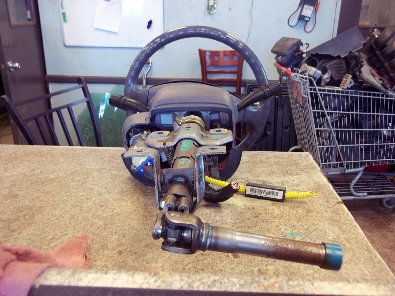 05 2005 HYUNDAI TUCSON Steering Column Floor Shift Assembly Rear Wiper