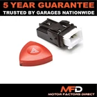 Hazard Warning Switch Button For Renault Espace Vauxhall Vivaro 2001-2014