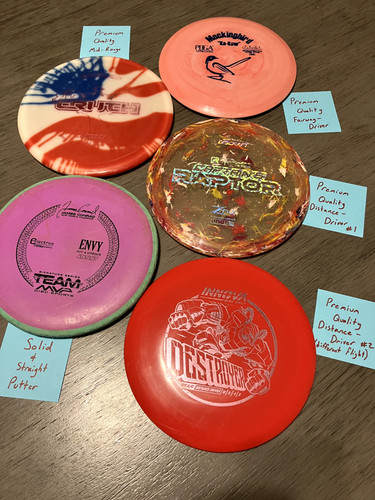 Premium Quality Disc Golf Frisbee Starter Set!!