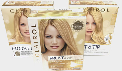 Clairol Frost & Tip Blonde Highlights With Repair Plex 2X pack of 3