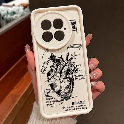 For OnePlus 13 12 13T 13R 12R Ace 5 3 Heart Silicone Shockproof Phone Case Cover - Picture 12 of 13