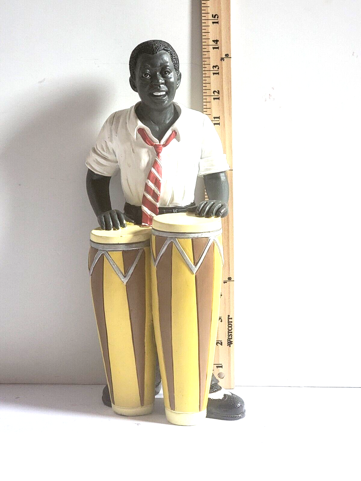 VINTAGE JAZZ MUSICIAN DOUBLE CONGA PLAYER by TST eBay