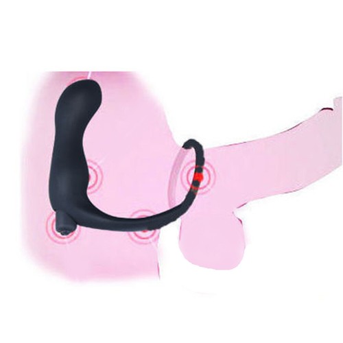 Male-Prostate-Massager-Butt-Cock Rings Sex Toy Vibrator Anal Plug - Picture 9 of 20