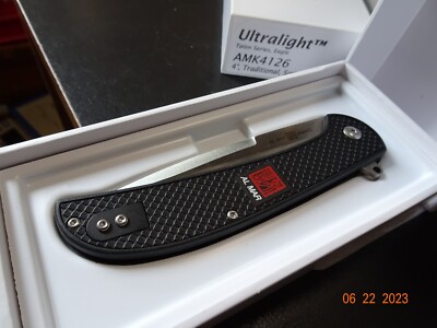 AL MAR KNIVES 5'' CL ULTRA LIGHT EAGLE LINERLOCKING 8Cr13MoV BLADE  MODEL AMK4126