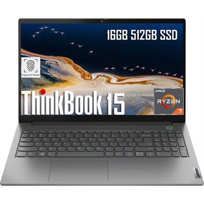 Lenovo ThinkBook 15 Business Laptop (15.6'' FHD 16GB RAM|512GB SSD, Grey 