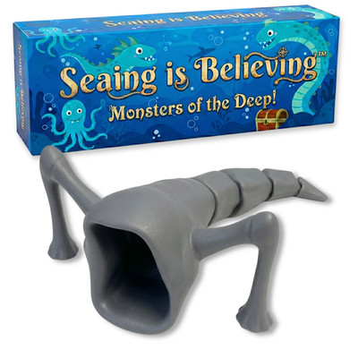 Sea Eater Abyssal Cryptid Figurine   Giant Leviathan Sea Monster Collectible