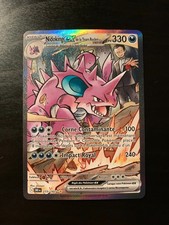 Carte Pokémon : Nidoking EX de la Team Rocket 233/182 Rivalités Destinées NEUF