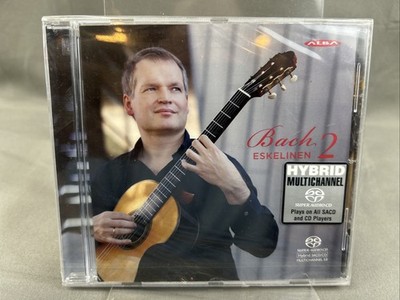 JS BACH - ISMO ESKELINEN Vol 2 (Super Audio CD (SACD), 2016) NIB NEW SEALED