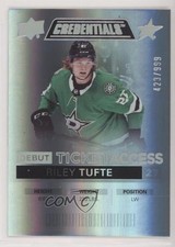 2021 Upper Deck Credentials Debut Ticket Access /999 Tier 1 Riley Tufte #75 z6b