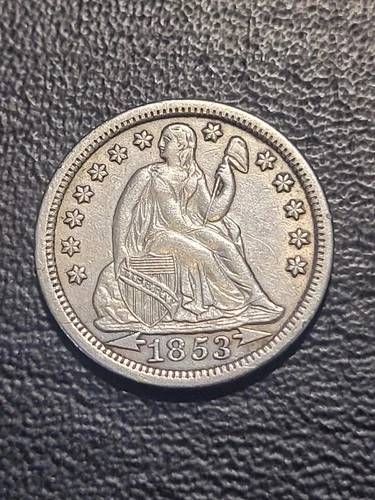 1853 Seated Liberty Dime Arrows at Date Silver 10C VF