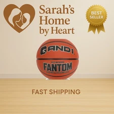 Fantom Rubber Basketball: Official Regulation Size 7 29.5 inches Streetball -...