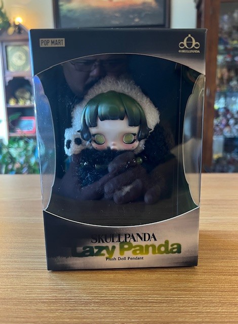 POP MART - NEW Authentic Skullpanda Lazy Panda Plush Doll Pendant Boxed