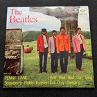 BEATLES Penny Lane/Strawberry Fields EP 1ST PRESS Scandinavia GEOS 265 Sweden EX