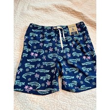 Chubbies Boys XL 18/20 Neon Alligator Palm Tree Swim Trunks Swim Shorts