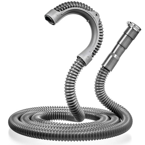 Universal Washing Machine Drain Hose - 10 Ft Corrugated and Flexible Installa...