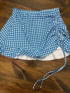 Gonna da bagno donna Gingham grande