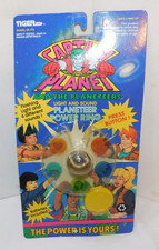 1991 Tiger Toys Captain Planet Planeteer Power Ring Silver Version MINT ON CARD