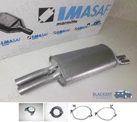 Imasaf ESD Auspuff Endtopf für BMW 3Er E30 Limousine + Cabriolet M3 2.3 87-91