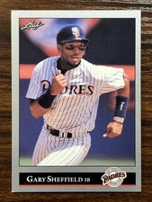 1992 Leaf Series 2 Baseball Gary Sheffield San Diego Padres Base Card #446