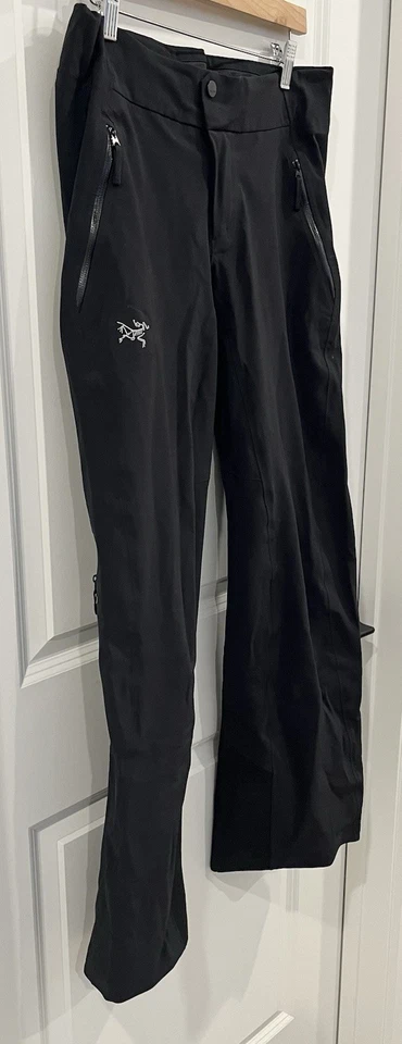 Pantalones de esquí snowboard Arc’teryx para mujer GoreTex negros invierno talla 8 Foto 2 de 4