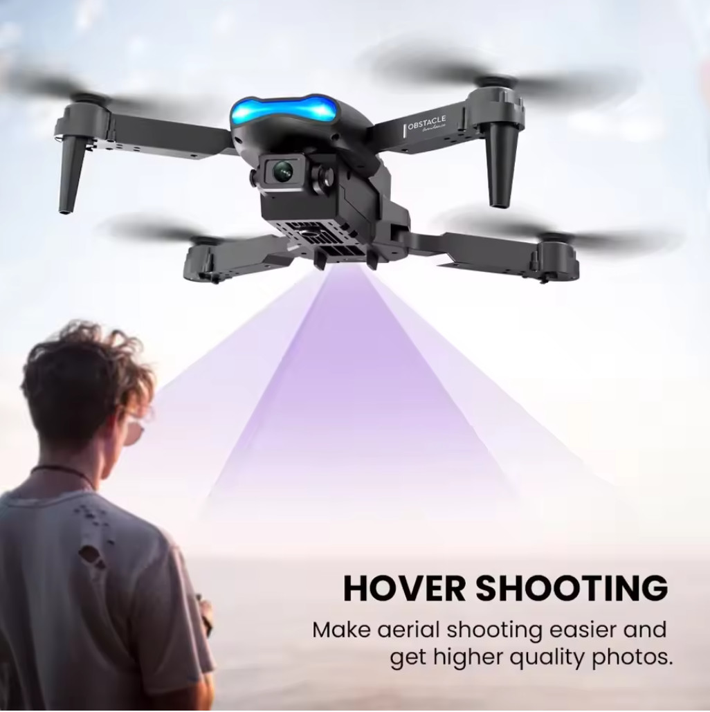 Drone E99 Professionale GPS 4K Pieghevole: Offerta Quadricottero con Valigetta