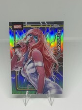 2026 Topps Chrome Marvel #26 Dazzler Storm’s Lightning Refractor