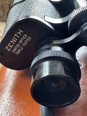 Vintage Zenith 7x50 Binoculars Coated Optics Triple Tested w