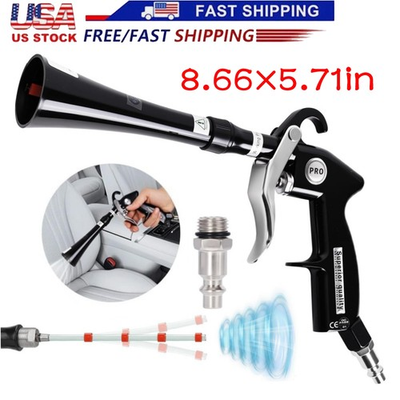 #ad Air Cleaning Gun High Pressure Blow Dust Car Interior Detailing Cleanign Tool US $17.59