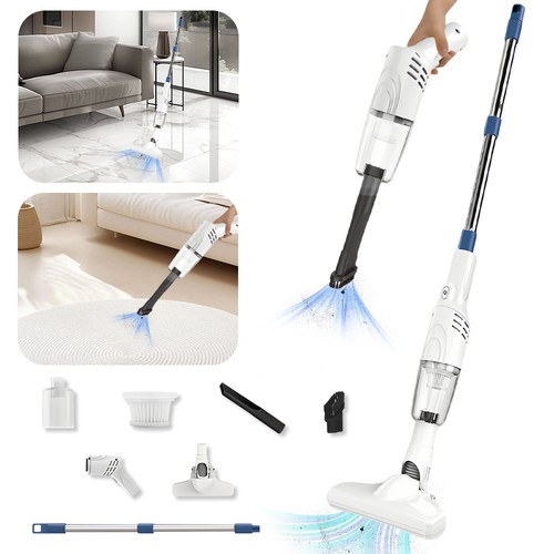 Akku-Stielstaubsauger 7 in 1 leichter Handstaubsauger HEPA